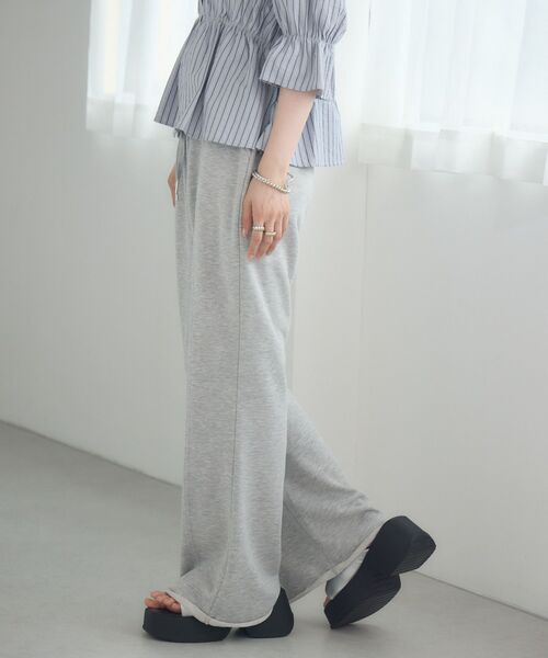RETRO GIRL（レトロガール）の「フレアスウェットPT（スウェットパンツ・レディース・ホワイト系その他/ライトグレー/ブラック・FREE）」の22枚目の写真
