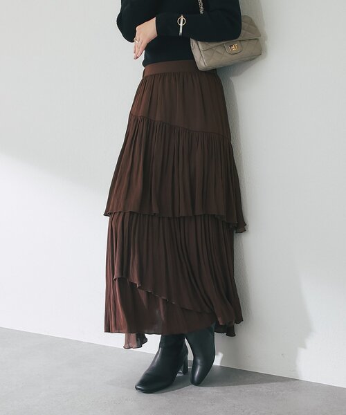 新作☆人気完売品！イレヘムティアードスカート　ラブティックボンボン La boutique Bonbon スカート 「新色追加！miki監修・3サイズ