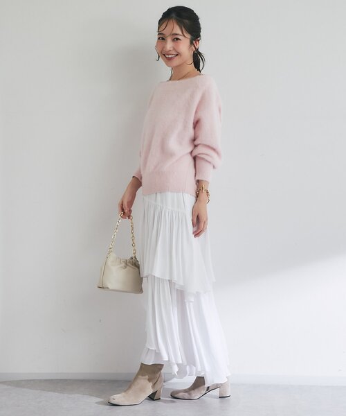 新色追加！miki監修・3サイズあり】イレヘムティアードスカート