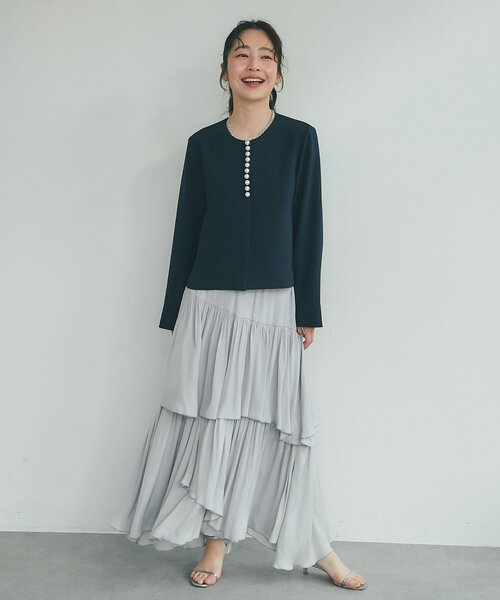 新色追加！miki監修・3サイズあり】イレヘムティアードスカート