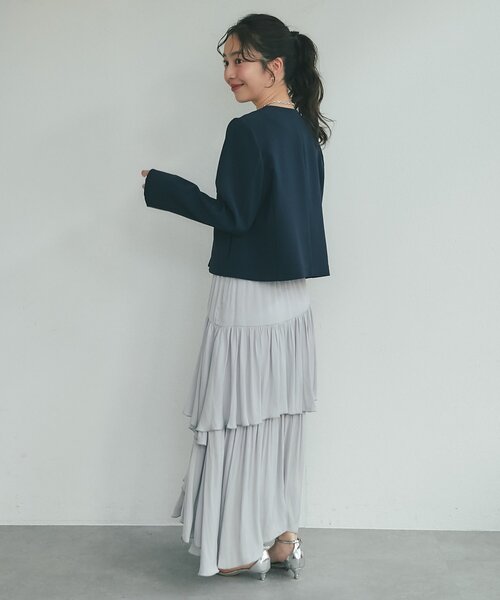 新色追加！miki監修・3サイズあり】イレヘムティアードスカート