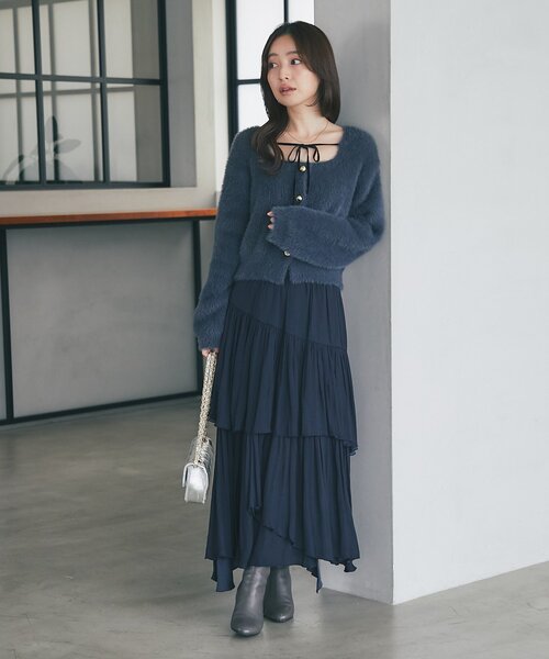 新色追加！miki監修・3サイズあり】イレヘムティアードスカート