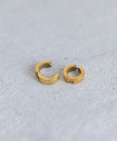 A part by(アパートバイ)の「【WEB限定】SUSフープイヤリング(イヤリング・レディース・Silver/GOLD・FREE)」の11枚目の写真