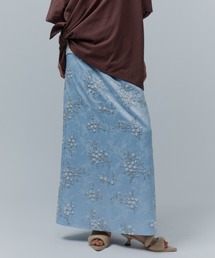yae | Flower embroidery skirt / フラワーエンブロイダリースカート(スカート)