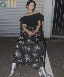 yae ヤエ　バルーンブラウス　ブラック yae TOPS – LA BELLE ETUDE online store