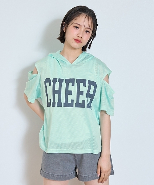 セール】【7days】メッシュパーカーセット（Tシャツ/カットソー