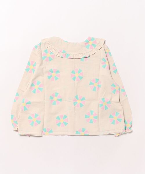 BOBO CHOSES（ボボショーズ）の「Kaleidoscope all over blouse（シャツ/ブラウス・キッズ・ホワイト・24MONTH/9MONTH/12MONTH/18MONTH/3MONTH/6MONTH）」の6枚目の写真