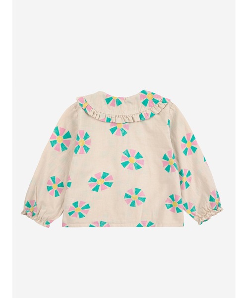 BOBO CHOSES（ボボショーズ）の「Kaleidoscope all over blouse（シャツ/ブラウス・キッズ・ホワイト・24MONTH/9MONTH/12MONTH/18MONTH/3MONTH/6MONTH）」の2枚目の写真