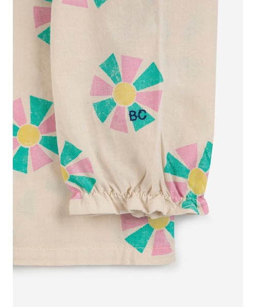 BOBO CHOSES（ボボショーズ）の「Kaleidoscope all over blouse（シャツ/ブラウス・キッズ・ホワイト・24MONTH/9MONTH/12MONTH/18MONTH/3MONTH/6MONTH）」の4枚目の写真