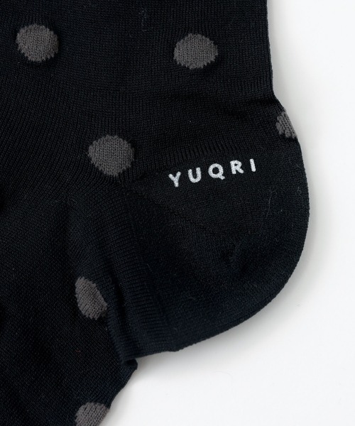 YUQRI（ユクリ）の「【YUQRI/ユクリ】Polka/靴下/シアー/ポルカドット/ギフト【WEB限定】（ソックス/靴下・レディース・ブラック/ベージュ・フリー）」の8枚目の写真