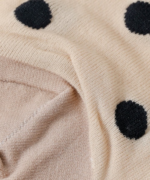 YUQRI（ユクリ）の「【YUQRI/ユクリ】Polka/靴下/シアー/ポルカドット/ギフト【WEB限定】（ソックス/靴下・レディース・ブラック/ベージュ・フリー）」の12枚目の写真