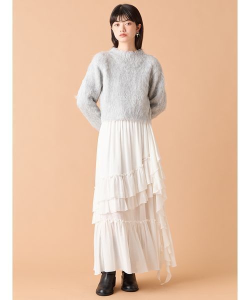 イレヘムティアードスカート（スカート）｜LILY BROWN（リリーブラウン