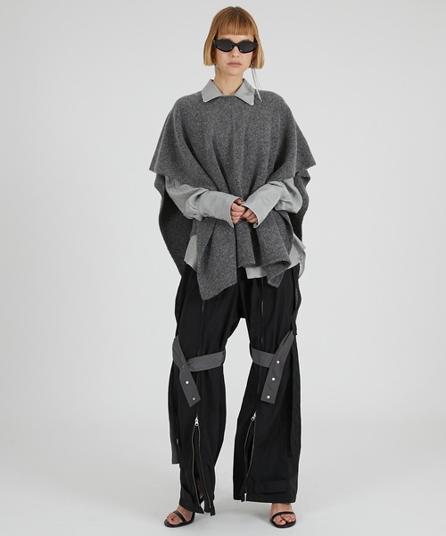 PRANK PROJECT（プランクプロジェクト）の「ストラップトラックパンツ / Strap Track Pants（その他パンツ・レディース・ブラウン/オフホワイト/ブラック・36/38）」の7枚目の写真