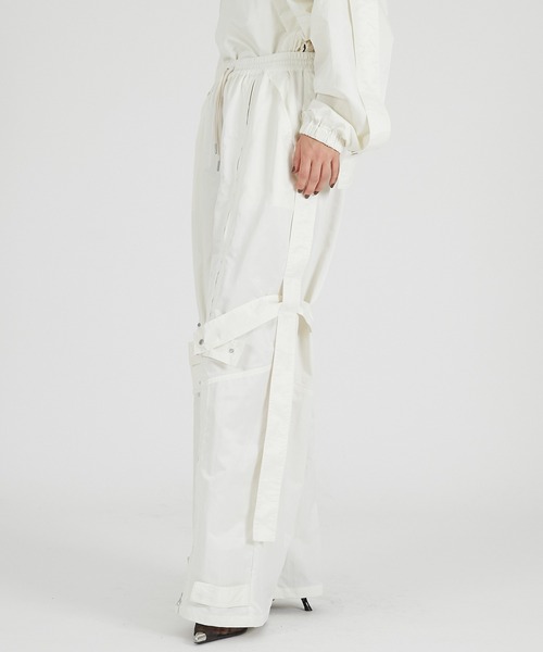 PRANK PROJECT（プランクプロジェクト）の「ストラップトラックパンツ / Strap Track Pants（その他パンツ・レディース・ブラウン/オフホワイト/ブラック・36/38）」の21枚目の写真