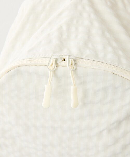 ear PAPILLONNER(イアパピヨネ)の「ファブリックリュック(バックパック/リュック・レディース・アイボリー/ブラック/ダークグリーン・FREE)」の7枚目の写真