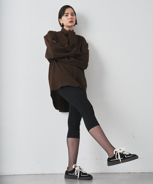 Whim Gazette(ウィムガゼット)の「【THESING】フラップスニーカー(スニーカー・レディース・ブラック・38/36/37)」の6枚目の写真