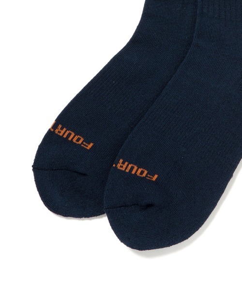 430(フォーサーティ)の「mko13059-CM MULTI LINE LONG SOX ロングソックス(25-177)(ソックス/靴下・メンズ・ブラック/ネイビー/ホワイト・FREE)」の5枚目の写真
