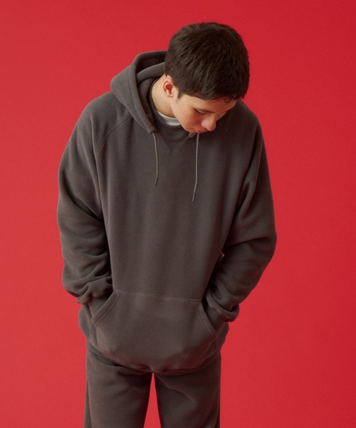 KAVU(カブー)の「KAVU/カブー POLARTEC Parka/ポーラテックパーカー(ブルゾン・メンズ・ブラック/グレー・MEDIUM/LARGE/X-LARGE)」の2枚目の写真