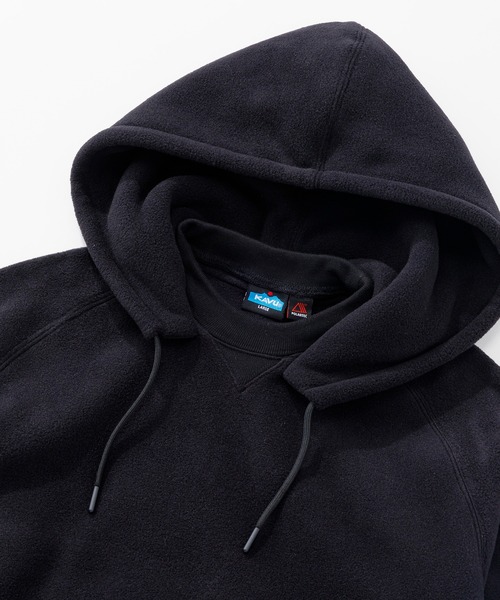 KAVU(カブー)の「KAVU/カブー POLARTEC Parka/ポーラテックパーカー(ブルゾン・メンズ・ブラック/グレー・MEDIUM/LARGE/X-LARGE)」の6枚目の写真