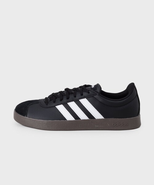 adidas(アディダス)の「adidas アディダス VL COURT BASE(スニーカー・メンズ・オフホワイト/ブラック・75/65)」の3枚目の写真