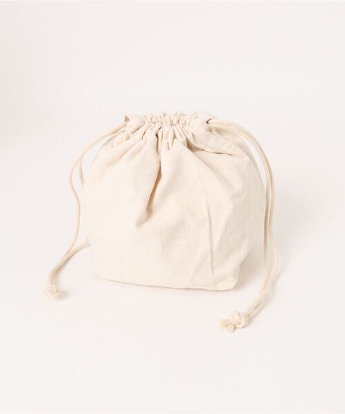 VIBGYOR(ヴィブジョー)の「Liaa/巾着付き バケツバッグ A18428(トートバッグ・レディース・シルバー/ブラック/ベージュ/ホワイト/ピンク/ダークブラウン・FREE)」の18枚目の写真