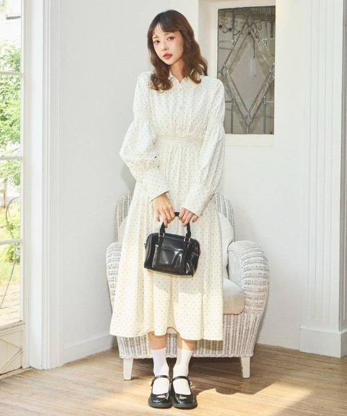 Retro Classical Long Dress / レトロクラシカルロング