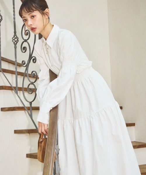 Retro Classical Long Dress / レトロクラシカルロングワンピース