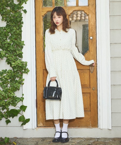 ワンピース chiro Retro Classical Long Dress / レトロクラシカルロング