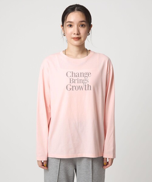 セール】【WEB限定】＜at ease＞グラフィック ロングスリーブ Tシャツ