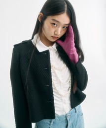 FEKETE(tFPe)cropped tweed jacket / NbvhcC[hWPbg(m[J[WPbg)