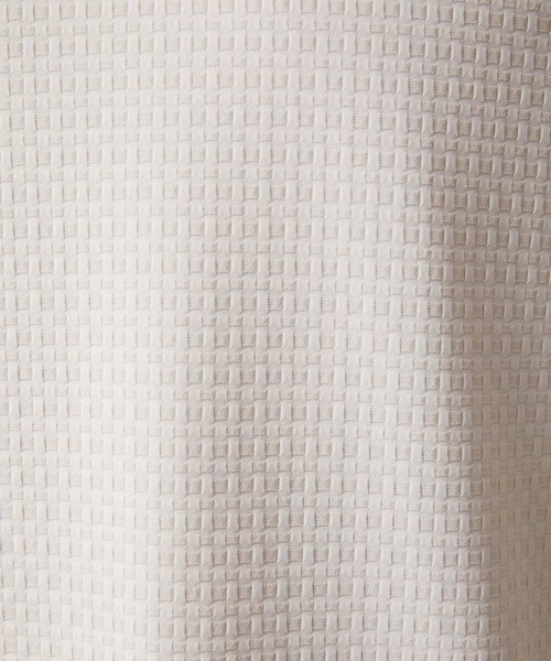 MK MICHEL KLEIN HOMME （エムケーミッシェルクランオム）の「【接触冷感】ティサ―ジュジャガードカットソー（Tシャツ/カットソー・メンズ・ライラック/ライトグレー/チャコールグレー・48/46/51）」の15枚目の写真