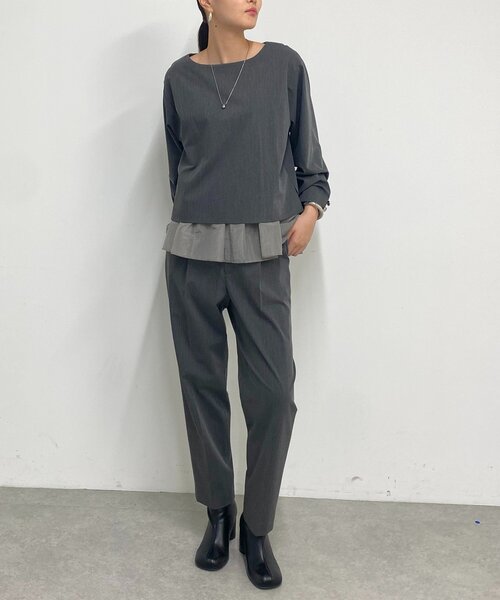 LOUNGEDRESS（ラウンジドレス）の「ペプラムレイヤードブラウス 