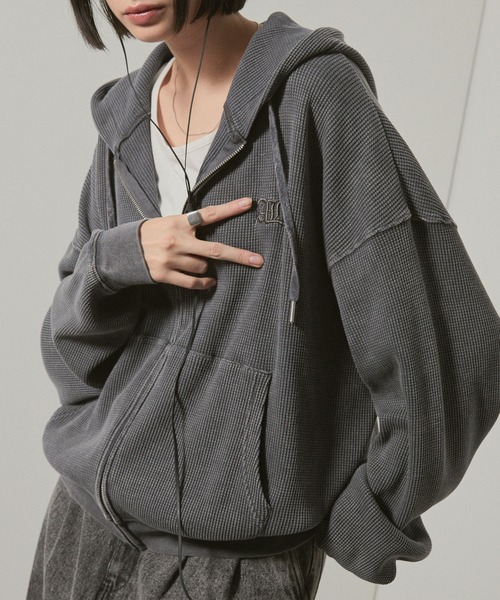 セール】【Alfred Alex】ヴィンテージ加工スノーウォッシュワン