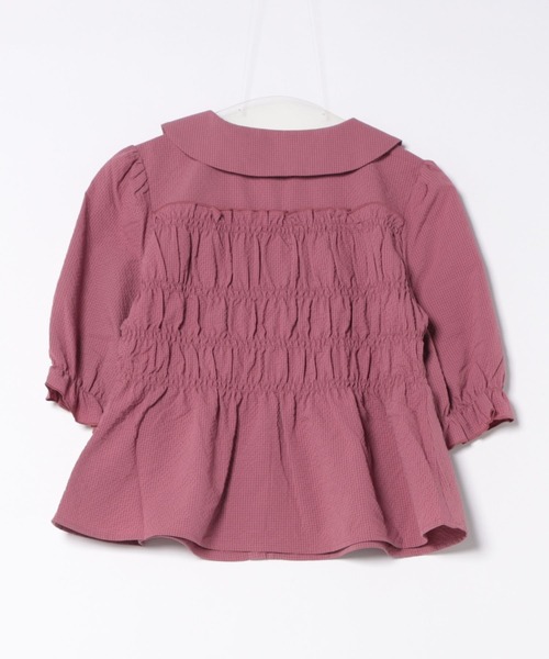 31 Sons de mode（トランテアン　ソン　ドゥ　モード）の「一部店舗限定 シャーリングペプラムブラウス（シャツ/ブラウス・レディース・ブラウン/ピンク/ブラック・ﾌﾘ-）」の20枚目の写真