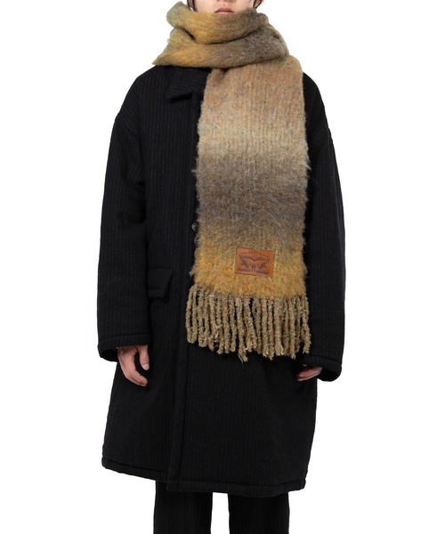 Gradation Knit Muffler（マフラー）｜KAMIYA（カミヤ）のファッション
