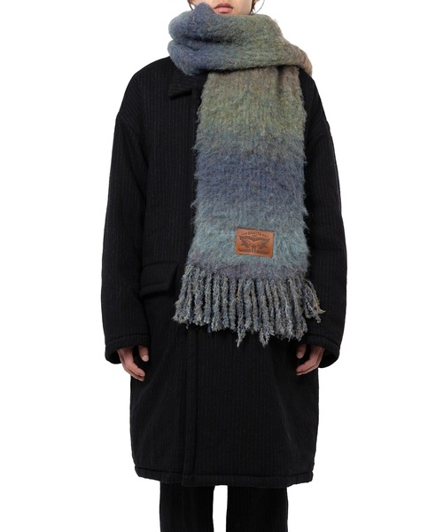 Gradation Knit Muffler（マフラー）｜KAMIYA（カミヤ）のファッション