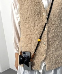 almo（アルモ）の「カラフルリボン付きスマホショルダー【YC】（スマホグッズ）」