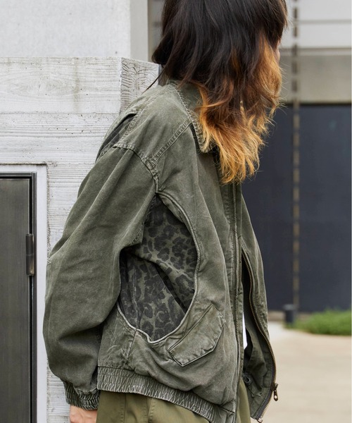 Theater code（シアターコード）の「Wash-processed leopard-print