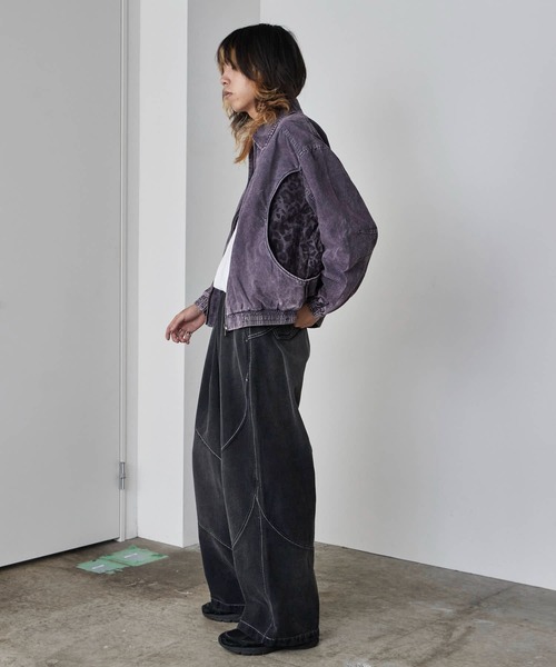 Theater code（シアターコード）の「Wash-processed leopard-print
