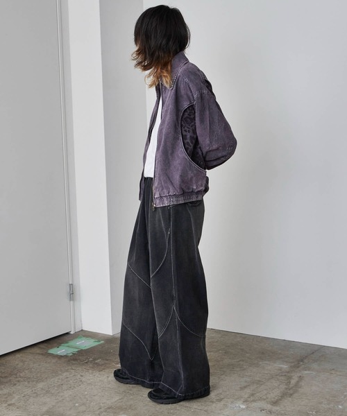 Theater code（シアターコード）の「Wash-processed leopard-print