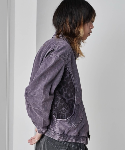 Theater code（シアターコード）の「Wash-processed leopard-print