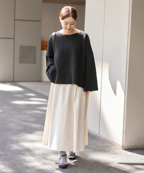 ワイドリブボートプルオーバー（ニット/セーター）｜IENA（イエナ）の