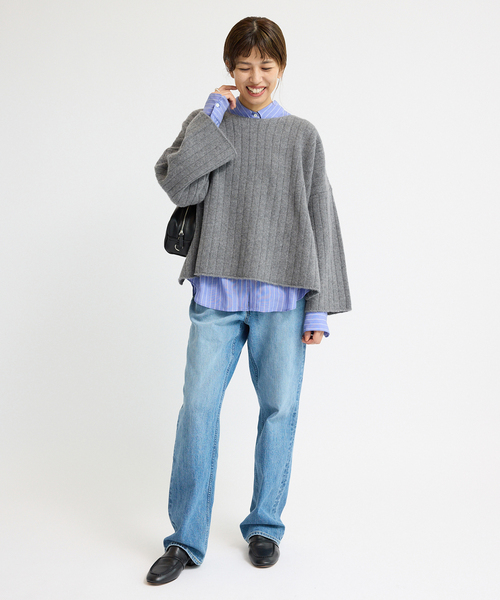 ワイドリブボートプルオーバー（ニット/セーター）｜IENA（イエナ）の