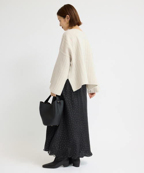 セール】ワイドリブボートプルオーバー（ニット/セーター）｜IENA