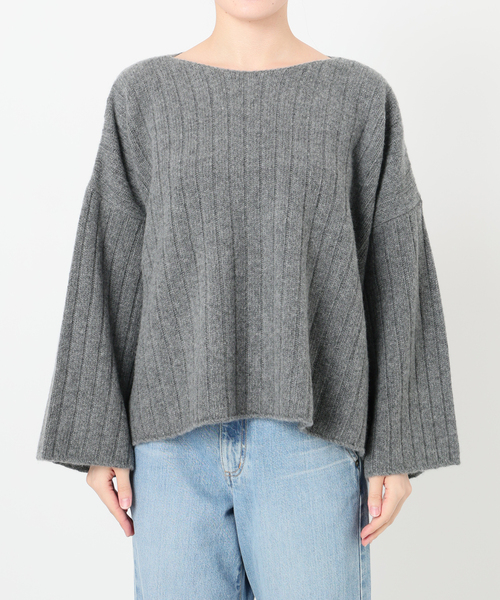 ワイドリブボートプルオーバー（ニット/セーター）｜IENA（イエナ）の