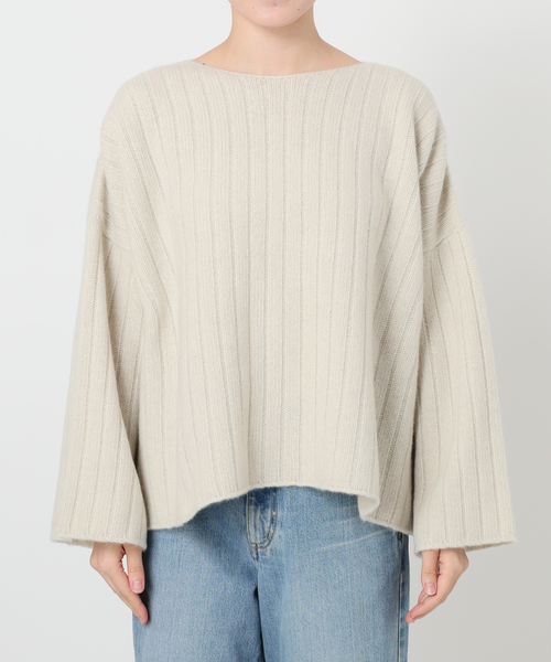 ワイドリブボートプルオーバー（ニット/セーター）｜IENA（イエナ）の