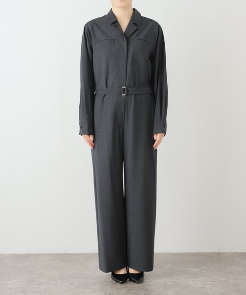イエナIENA ダブルポケットオールインワンジャンプスーツ イエナIENA ダブルポケットオールインワンジャンプスーツ
