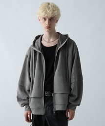 HARE | MILKYスウェードフラシパーカー(HARE)(パーカー)