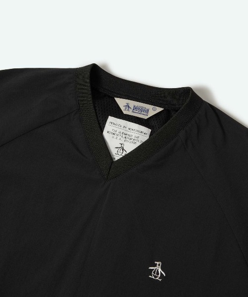 penguin BY MUNSINGWEAR（ペンギン バイ マンシングウェア）の「USA UTILITY PULLOVER JACKET　ゴルフウェア ナイロンジャケット（ナイロンジャケット・メンズ・グレー/ネイビー/ブラック・L/XL/M）」の7枚目の写真