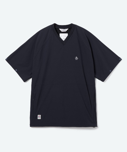 penguin BY MUNSINGWEAR（ペンギン バイ マンシングウェア）の「USA UTILITY PULLOVER JACKET　ゴルフウェア ナイロンジャケット（ナイロンジャケット・メンズ・グレー/ネイビー/ブラック・L/XL/M）」の15枚目の写真